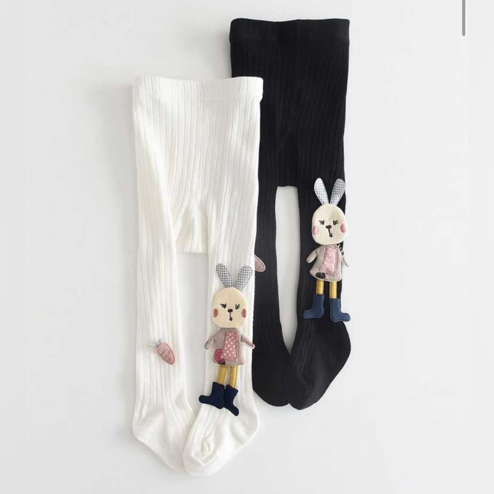 New. 6-12 months girl leggings. Price for 2 pants.